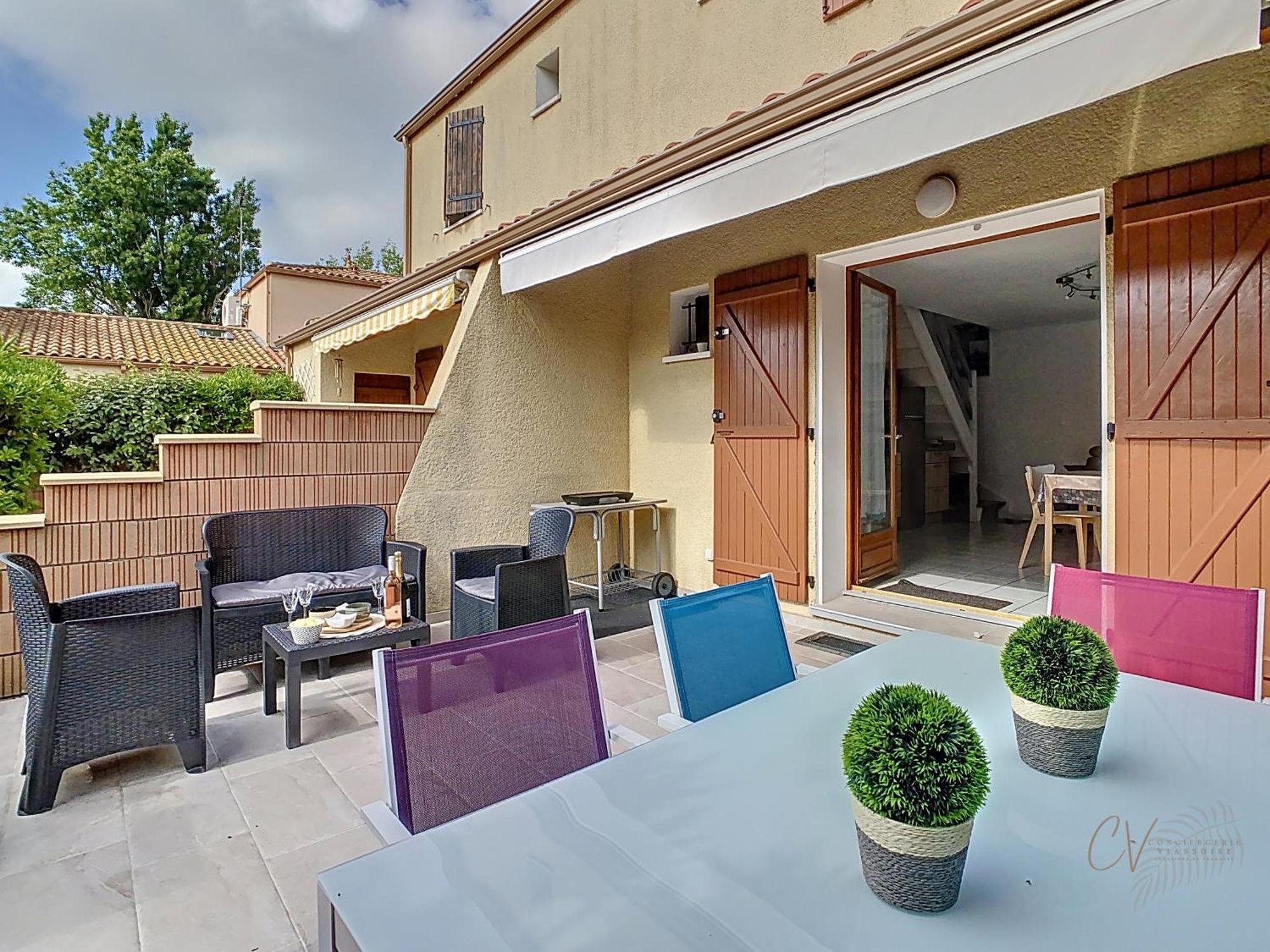 Petit Coin De Paradis Dans Residence Avec Piscine วีอัส ภายนอก รูปภาพ